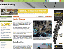 Tablet Screenshot of chukarhunting.com